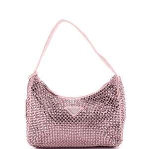 Prada Re-Edition Hobo Crystal #236988P22B